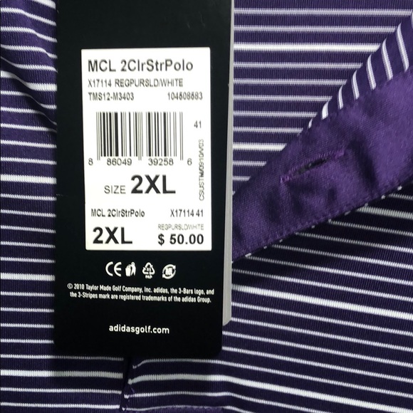 Adidas Golf Climalite Polo - Picture 3 of 4